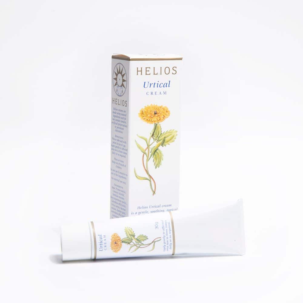 Helios Urtical Cream: for minor rashes, itches and burns