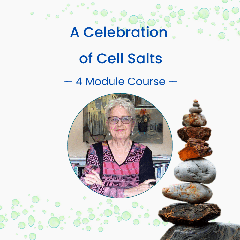 A Celebration of Cell Salts — 4 Module Course